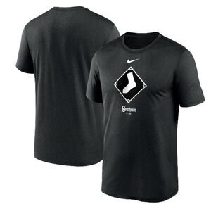 NEW Nike Chicago White Sox T-Shirt Men's Size L Black Dri Fit City Connect 2025